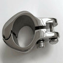 Stainless Steel Boat Canopy Tube Knuckle Clamp Suits 0.87" OD Tube Hinged