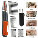 3V Multifunction Men Hair Trimmer Nose Ear Eyebrow Hair Remover Beard Shaver