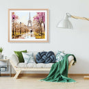 Painting By Numbers Kit DIY Tower Attraction Canvas Oil Art Picture Craft A