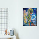 5D DIY Full Drill Diamond Painting Girl Tree Cross Stitch Embroidery Mosaic