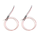 2x Tail Motor Wires Cable for Wltoys V977 V966 V930 V988 XK K110 RC Racing Drone
