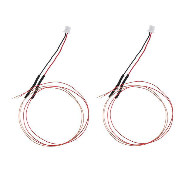 2x Tail Motor Wires Cable for Wltoys V977 V966 V930 V988 XK K110 RC Racing Drone