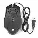 1X(Lightweight Gaming Mouse 3 Buttons Optical Mouse Usb Wired Game Mice For