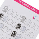 12Sheet Nail Art Training Practice Lines Drawing Painting Template LearningSEAU