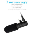 Stereo Microphone Super Low Noise Cardioid Photography Interview Digital Vi