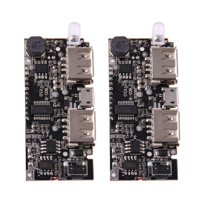 Dual USB 5V 1A 2.1A Power Bank 18650 Battery Charger PCB Module Board