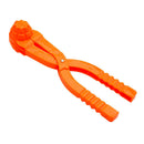 Plastic Snowball Maker Clip Kids Snow Sand Ball Mold Children Toys (A)