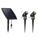 Solar Light Spotlights Outdoor Solar Spotlight For Backyard Driveway Patio