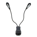 Reading Light for Kindle eFlex clips, e-Reader/ Lamp-off Switch, 8 LEDs