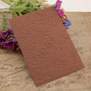 Flower Printed DIY Scrapbooking Plastic Embossing Template Folder Stencil A