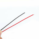 50pcs DC 12V 5mm Car Decor Red Light LED Long Bright Lamp Bulbs with Wire