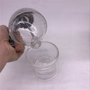 Clear Honey Syrup Dispenser Acrylic Kitchen Holder Pot Container M&E