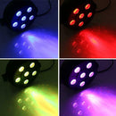 AC 90-240V Voice-activated Mini RGB 6LED PAR Stage Light Indoor Disco Lamp