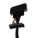 0.5m/1.5ft Mini SAS SFF-8643 to U.2 SFF-8639 SSD Power Cable Wire 12Gb/s - Black