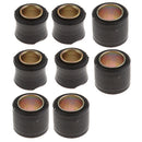8x Motor Shock Absorber Rear Bush Lower 12mm+14mm for Motorbike Replacement