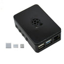 for Raspberry Pi Case Enclosure Box V4 with Heat Sink for Raspberry Pi 4B(B