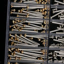 Replacement Iron Screws Assortment Kits Watch Repair Tools Box 10mm-28mm