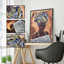 5D DIY Special Shaped Diamond Painting Woman Cross Stitch Mosaic Craft Kits