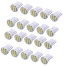 20 Pieces T10-1206-8SMD White LED Instrument Dash Panel Gauge Light Lamps