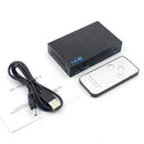Portable 3x1 HDMI Splitter Switcher 4 Port Hub Box Auto Switch 1 In 3 Out  MIL