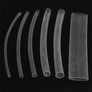 150Pcs Clear 100mm 2:1 Heat Shrink Tubing Polyolefin Transparent Tube Sl TRR