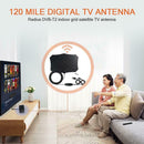 HJ0002 120 Miles 25DB TV Antenna Radius DVB-T2 Indoor Satellite Grid Aerial