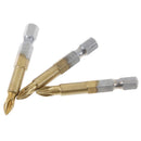 5 durable anti slip titanium coated hex shank PH2 electric screwdriver bits 5Jâ„–[