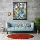 5D Diy Full Drill Diamond Painting Animal Cross Stitch Kit Decor Embroidery