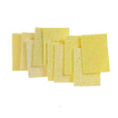 10Pcs High Temperature Sponge Clean Clear Tin Welding Soldering Iron 4*6cm TEUS