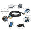 CableDeconn C0407 USB to RS232 Male to Male PL-2303 Adapter Converter Cable