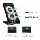 Leather Fast Wireless Charger For Phone 10W Rapidly Charge,Portable Chargin