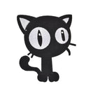 black cat diy badges patch embroidered applique sewing patches clothessticker JR