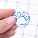 5Pcs Metal Claw Shaped Clips Bookmarks School Office Stationery Paper Clips JR