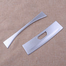 Chrome Rear Center Armrest Cup Holder Cover Trim fit for BMW 5 Series G30 2018