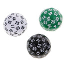 6pcs 60 Sided Dice D60 Polyhedral Dices Number 1-60 for Dungeon & Dragons RPG