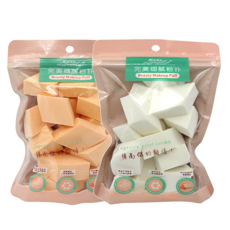 15PCS Powder Puff Makeup Sponge Cosmetic Puff Classical Ladies Face Smooth A