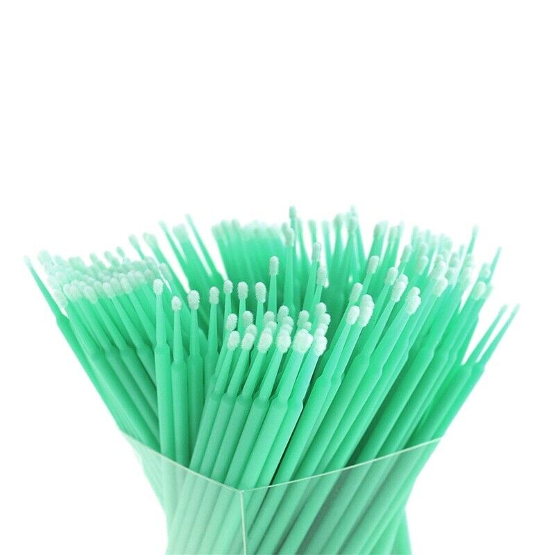 200Pcs Applicators Eyelash Swab Micro- Brush Disposable Micro-brush Extensi Z2Y6