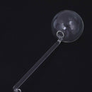 Glass Oil Lamp Candlelight Dinner Candle Holders Transparent Cylinder Hook  S1K5