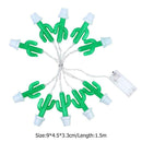 Cactus Shape LED Lamp String Copper Wire Christmas Party Wedding Home Decor