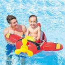 Child Swimming Ring Baby Pool Seat Float Aid Trainer Water Cartoon Boat