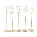 1-30 Wooden Table Numbers with Holder Base for Wedding Home Party Table