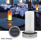 4pcs Mason Cover Lid Solar Light LED Flame Pattern Outdoor Restaurant Decor A#S