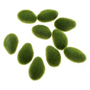 10x Mini Artificial Moss Balls Moss Stones Grass Turf Stones Fairy Garden A