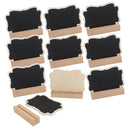 Mini Chalkboard, 10 Pcs Blackboard With Stand for Party Wedding Table Number