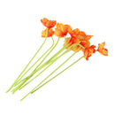 10Pcs PU Artificial Home Decor  Flowers DIY Wedding Bouquet Decoration