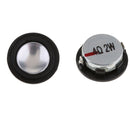 2 Pieces 28mm Mini 2W Stereo Audio Speaker 1" 4Ohm Loudspeaker NEW Black