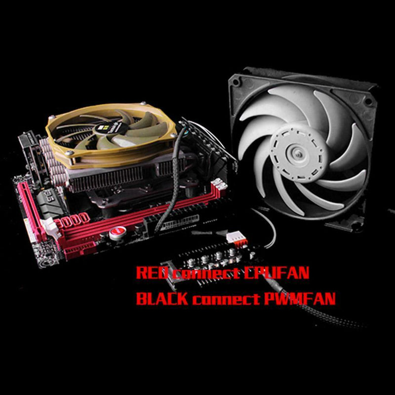 1 to 10 4 Pin PWM Cooler Fan HUB Splitter Extension Speed Controller (SATA)