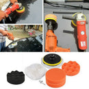 3-Inch Car Polishing Waxing Sponge 7-Piece Car Cleaning Care Set H8D6