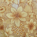 Floral Window Curtains Panel Net Drape Balcony Office Home Decoration Yellow