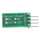 DC 3.3V 3.7V 5V 6V to 12V Step-up Boost Voltage Regulator Converter module FT